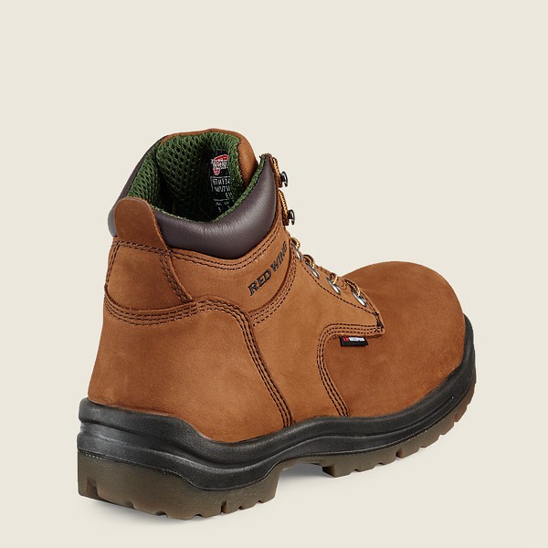 Botas de Seguridad Red Wing Hombre Marrom - King Toe® - 6-Inch Insulated Waterproof Toe - 967-QVRBFJ